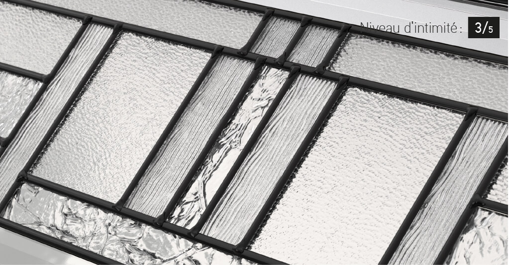 Vitrail Cachet - Baguettes Patinées